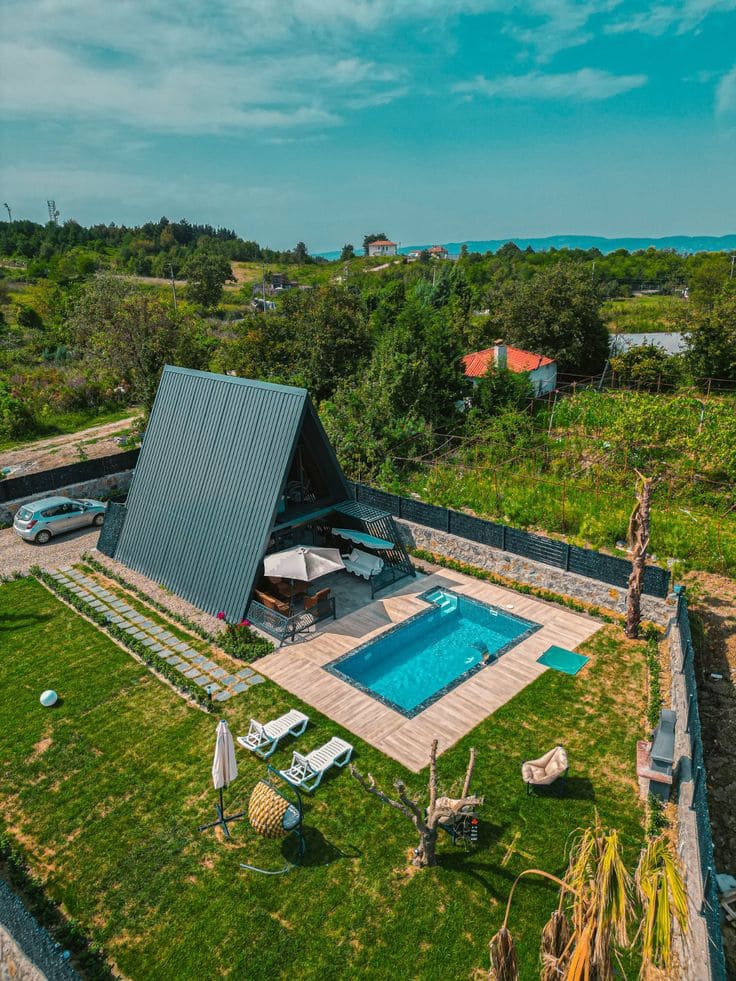 The Lake View Farms Goa Landscape